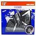 Sparco SPC1351L Tapacubos de 13", Negro/Gris