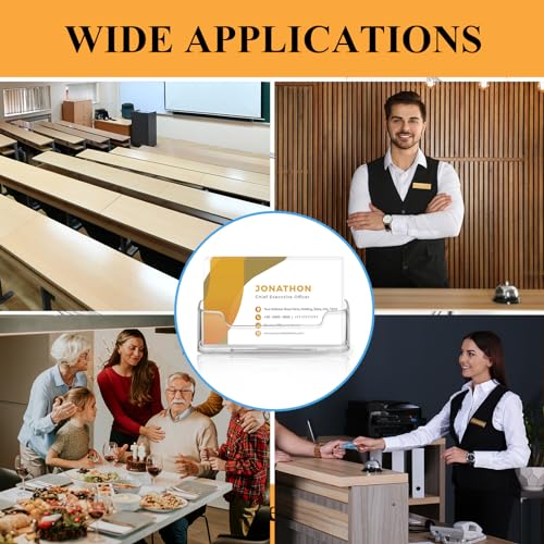 Fumete QA-FUMETE-1401 150 Pcs Plastic Business Card Holder thumb #4