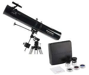 Celestron PowerSeeker 114EQ Reflector Telescope + PowerSeeker Accessory Kit
