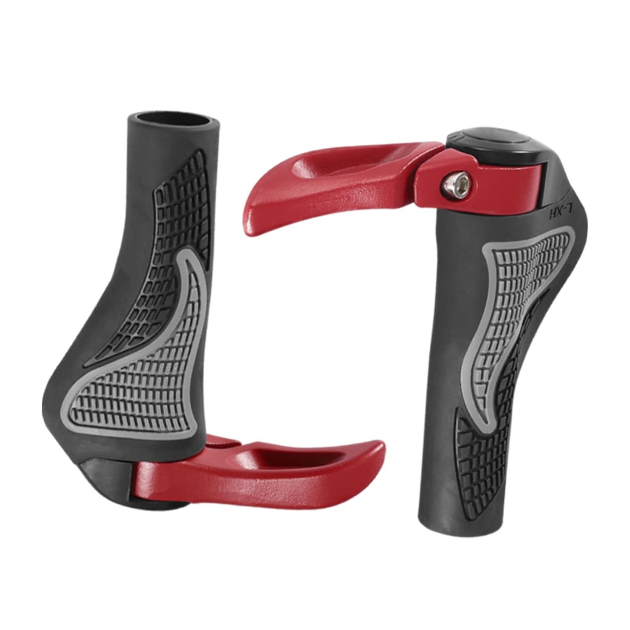 UKCOCO Housse de Guidon de Vélo Dérapante Protection Ergonomique pour Cyclisme Lot de Rouge