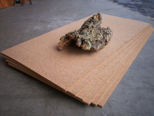 Korkplatte, Stärke: 10 mm, Format 500 x 1000 mm Cover