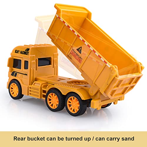 Smalibal Construction Site Vehicles Toy Toddler Toys For 3-9 Years Old Boys Engineering Vehicle Toy For 3 4 5 Year Old Toddlers Boys Girls B #TOP5