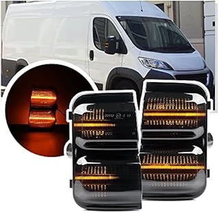 NSLUMO Wskaźnik światła kierunkowskazu bocznego LED do Fiata Ducato dla Peugeot Boxer do Citroena Jumper Relay Mk3 oświetlenie wsteczne migacza