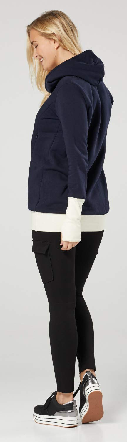 HAPPY MAMA Boutique Mujer Sudadera premamá de enfermería Sweeathirt Jumper 330