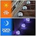 MLKNK Solar Globe Lights Outdoor Waterproof-Solar Balls-Solar Garden Lights-Orbs for Outside 2 Pack Cracked Glass Ball for Lawn Patio Yard Backyard Decorations