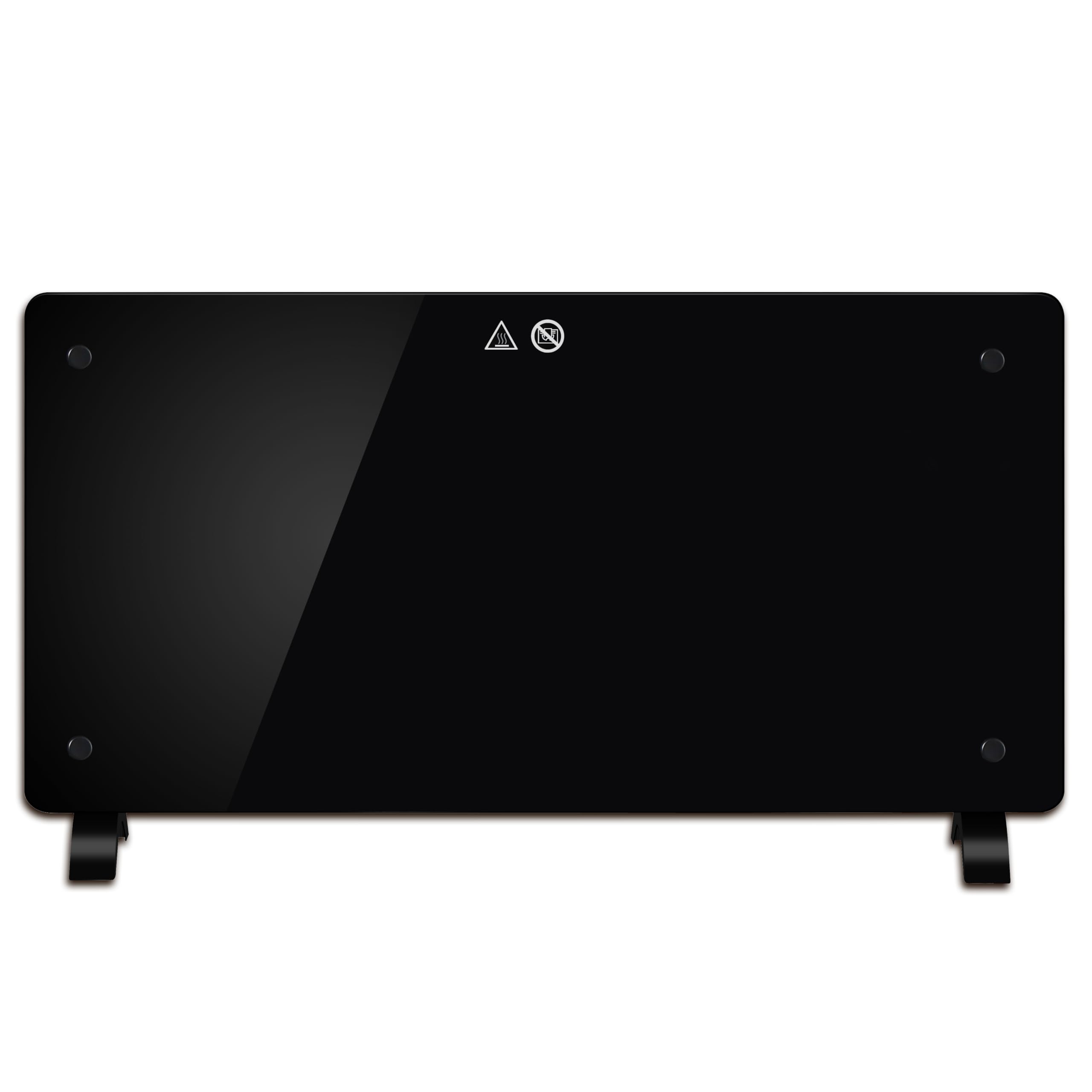 Sponsored Ad – 2000W Convector Heater, Ultra-thin Wall-mounted or Freestanding, Black Glass Panel