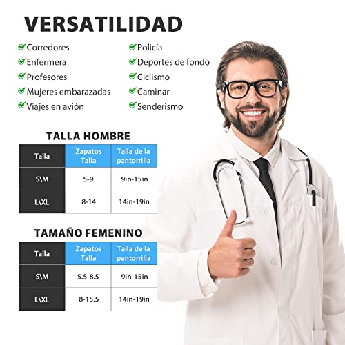 Listado de Medias de Compresion Walmart Top 5. 15 Medias de Compresion Walmart marca XIAOYANGKEJI (3)