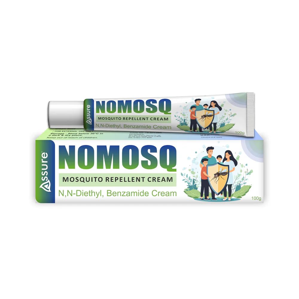 NO-MOSQUE Mosquito Repellent Cream with N,N-Diethyl Benzamide 12% w/w | Long Lasting Protection from Mosquito Bites | Outdoor & Indoor Use | Family Mosquito Protection Cream-image-32