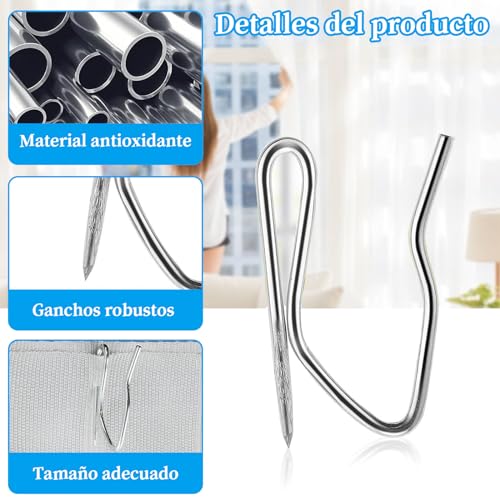 Reviews y listado de Gancho para cortina - solo los mejores. 6 Imagen adicional