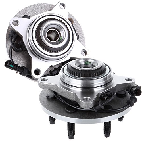 Scitoo 515079 New Front Wheel Bearing Hub Fit 2004 For Ford F-150 Heritage 2005-2008 For Ford F-150 6 Lugs Axle Hub Assembly Kit W/Abs 2 Pack #TOP21