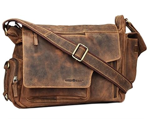 Greenburry Vintage Messenger II skóra 39 cm