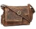 Produktbild Greenburry Vintage original Umhängetasche Leder Messenger braun | 34,5x26x13,5cm