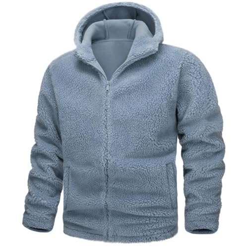 Manteau polaire homme veste sherpa pour ne plus souffrir du froid hivernal en M