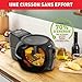 Tefal ActiFry & Grill Genius Heißluftfritteuse, inkl. Grillrost, automatischer Rührarm, 9 aut. Kochprogramme, Kapazität 1,2 kg, gesundes Frittieren ohne Öl, digitales Rezeptbuch, schwarz, FZ7758