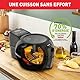 Tefal ActiFry & Grill Genius Heißluftfritteuse, inkl. Grillrost, automatischer Rührarm, 9 aut. Kochprogramme, Kapazität 1,2 kg, gesundes Frittieren ohne Öl, digitales Rezeptbuch, schwarz, FZ7758