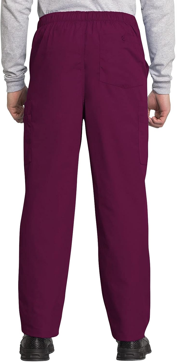 Cherokee Scrub for Men Fly Front Cargo Pant with 7 Pocket, Durable, Fade Resistant Fabric - 4000 - Image 3