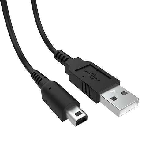 Alitutumao Cable de carga USB 3DS compatible con 3DS XL, nuevo 3DS, 3DS XL, 3DS, 3DS, 2DS XL, nuevo 2DS, 2DS XL, 2DS, DSi, DSi XL