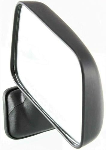 Miniatura 6 de Compatible con Toyota 4Runner 1987 1988 1989 Espejo de puerta lateral del pasajero  Manual  Sin calefacción plegable manual negro texturizado