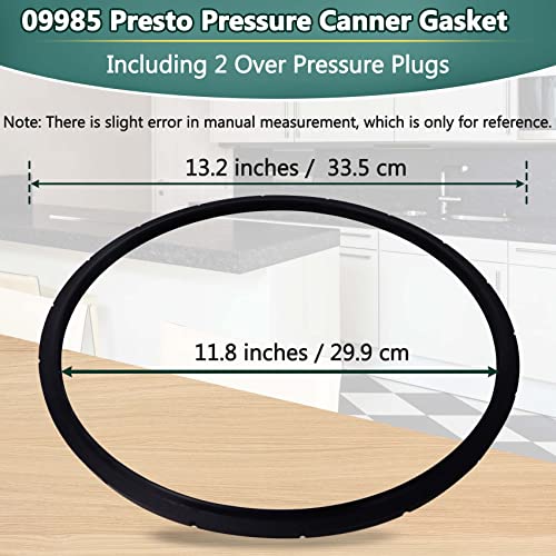image for Werhoo 2 09985 for presto Pressure Canner Sealing Ring Gasket 01745 01