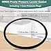 2 09985 for presto Pressure Canner Sealing Ring Gasket 01745 01751 01755 01781 01782 01784 presto Pressure Cooker 16 18 23 Quart Including 2 Overpressure Plug 23 quart Pressure Canner Parts