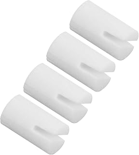 SUPVOX 4pcs Banjo Bone Nuts Replacement for String Ox Bone Material for Enhanced Sound Durable Structure Essential Banjo Accessories for Players and Enthusiasts