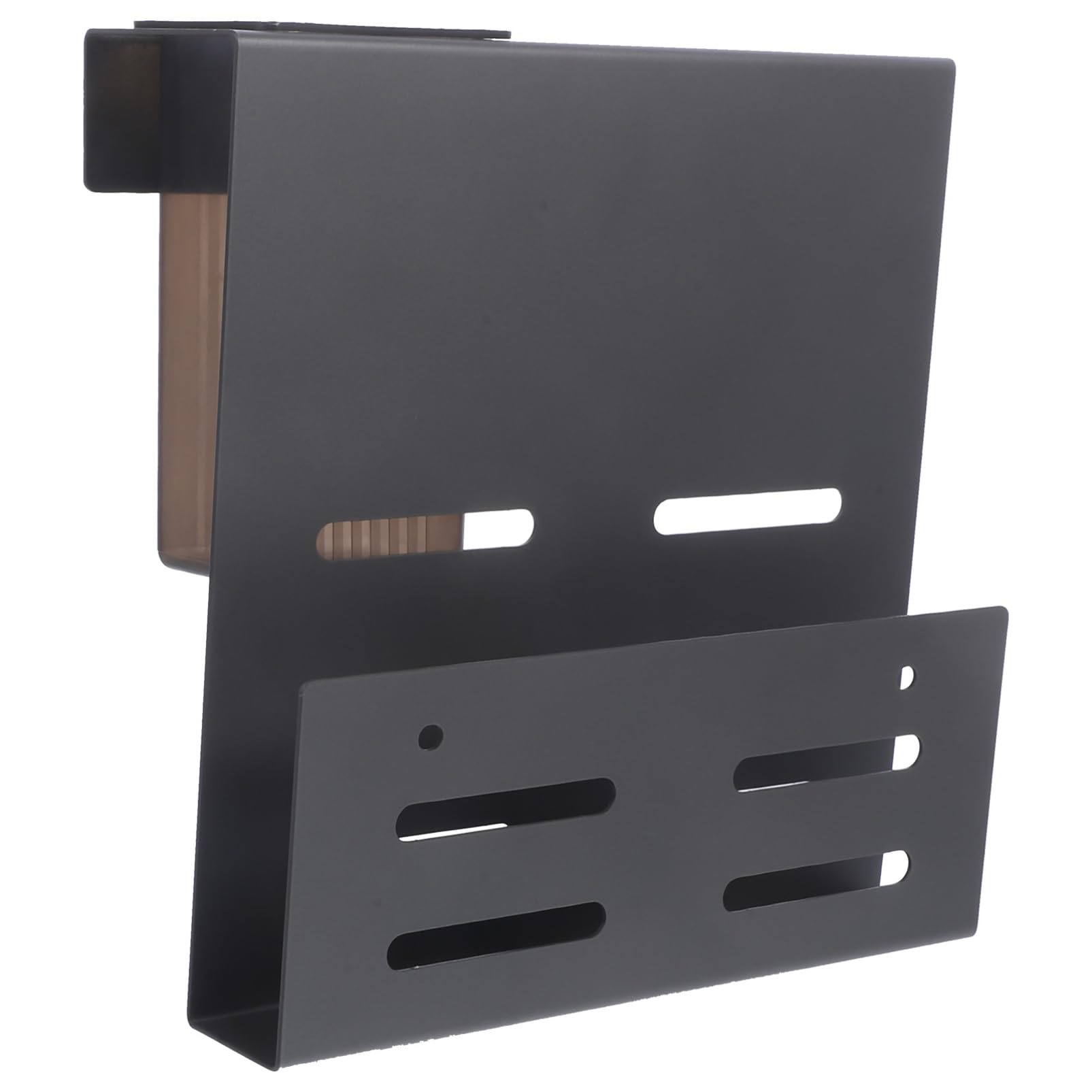 Happyyami Wall Mounted Utensil Holder Compact Cutlery Organizer with Drain Resistant Frame for Storing Chopsticks Forks Spoons Kitchen