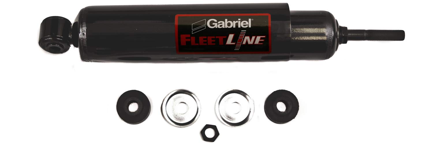 Gabriel 85341 FleetLine HD Truck Rear Shocks Fits Motor Coach Industries E - Series, J - Series, J4500; OEM# 12051147, 12051139, 12051166, 12051103, 12051023, 12-05-1166, 925299