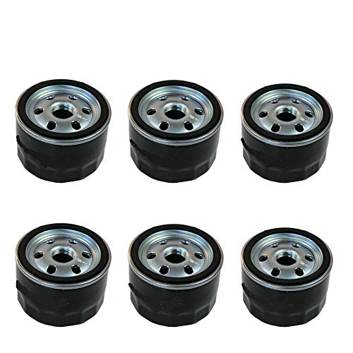 6 pcs Oil Filter Replaces Briggs & Stratton for 4154,492056,492932,696854,5049