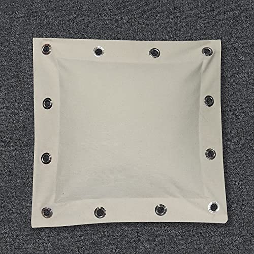 Saco de boxeo resistente de 40 x 40 cm, saco de arena vacía, bolsa de pared para artes marciales, saco de boxeo