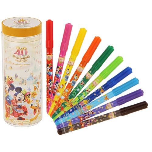 【値下げ⭕️】ディズニーランド 40周年グッズ ボールペン 40周年カラー！東京ディズニーリゾート40周年”ドリームゴー