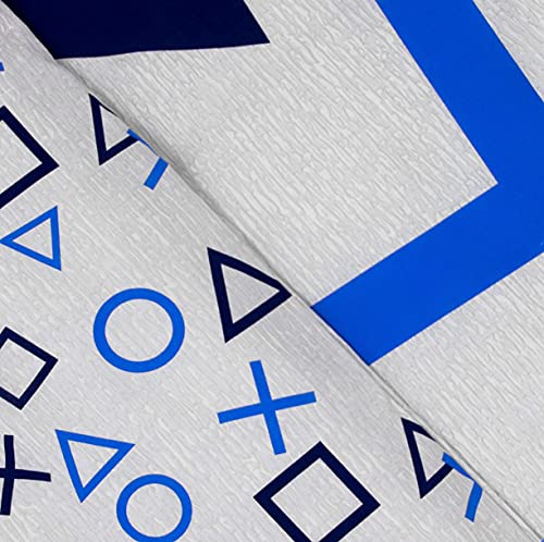 Character World Playstation Blue Single Dekbedovertrek Officieel gelicentieerd Sony Playstation Omkeerbare tweezijdige… - Image 7