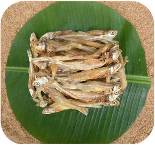 Lemurian's Rameswaram Special Sun Dried Premium Crispier Anchovy | Nethili | ?-Big-Without Salt-200g