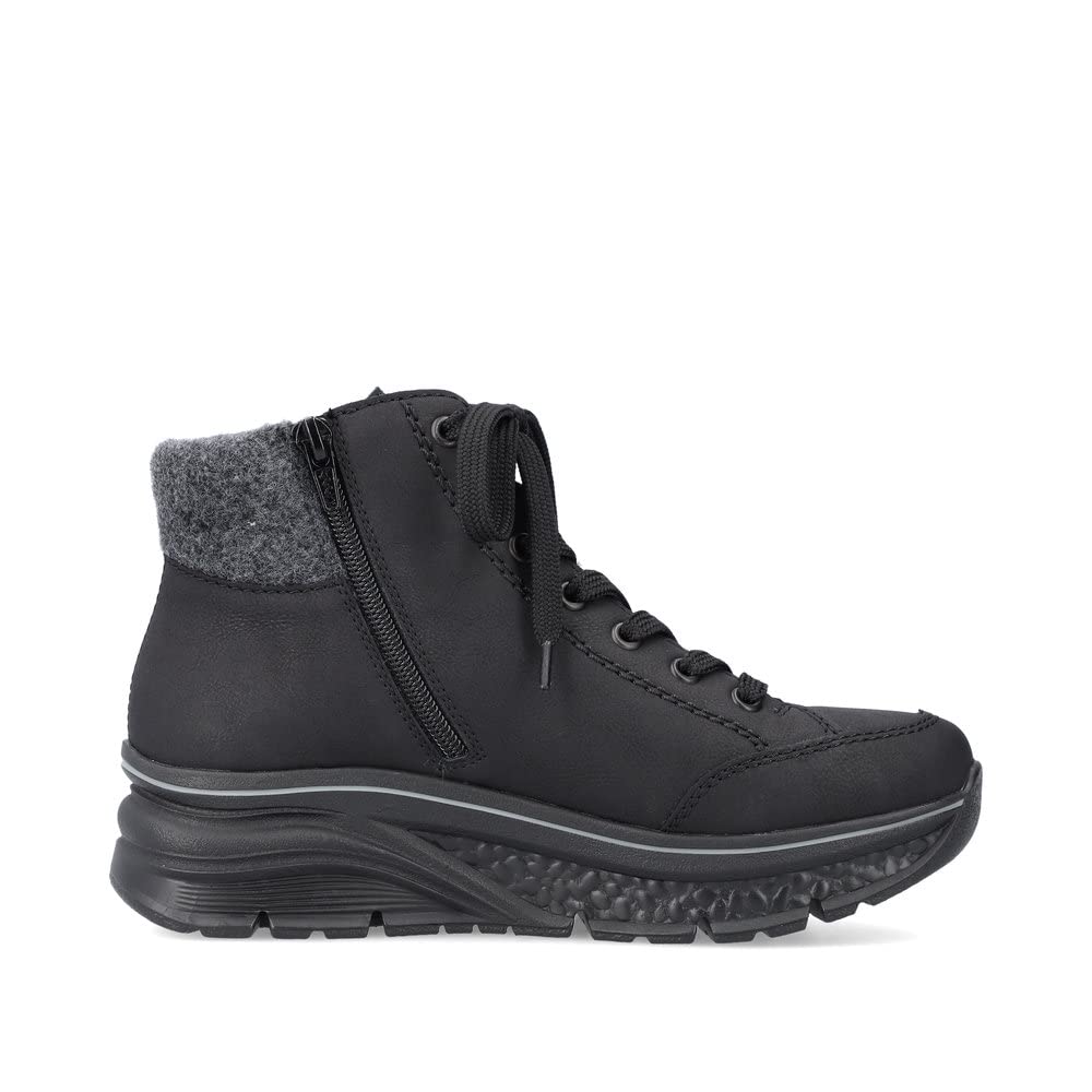 Rieker Damen Schnürstiefeletten 48043, Frauen Stiefeletten,riekerTEX