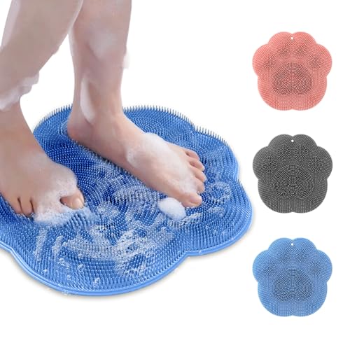 Shower Foot and Back Scrubber Mat
