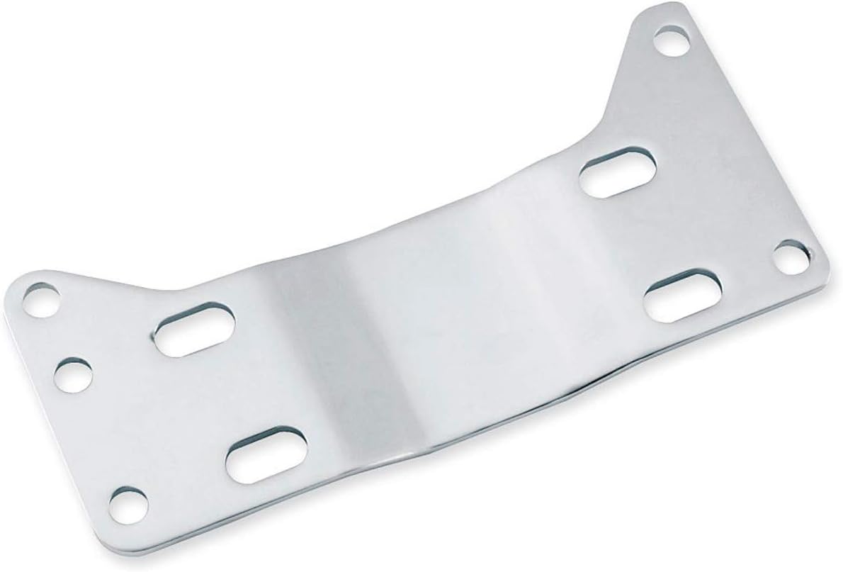 Biker's Choice Late Style Transmission Plate (Chrome) for 88-99 Harley FLSTC