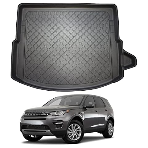 Boot Liner for Land Rover Discovery Sport (2015+) Premium Tailored Fit Car Floor Mat Protector Guard Tray Black Custom Fitted Accessory - Dog Friendly & Waterproof with Raised Edges Cover