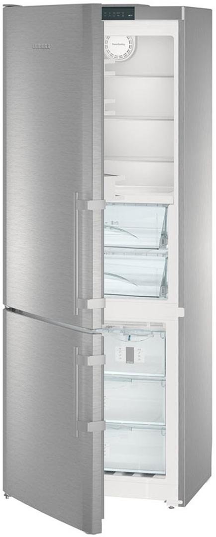 Cbs1661 30" Energy Star Rated Freestanding Left Hinge Bottom Freezer Refrigerator With 14.9 Cu. Ft. Total Capacity Biofresh And 3 Glass Refrigerator Shelves In Stainless Steel on Fridge.com - View 3