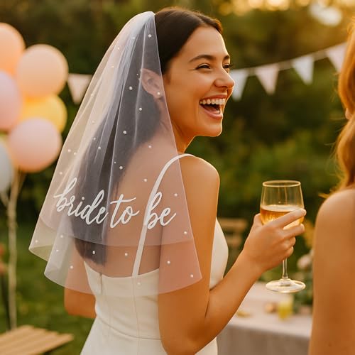 Bride to Be Sash Veil Bachelorette Party Accessories, Bridal Shower Decorations, Engagement Gifts for Bride3