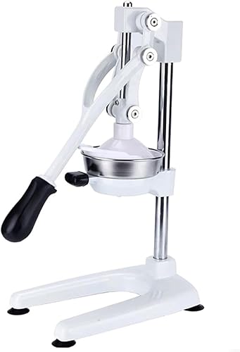 Exprimidor de cítricos de hierro fundido, máquina de exprimidor de prensa manual, Juicer naranja de hierro fundido resistente de acero inoxidable