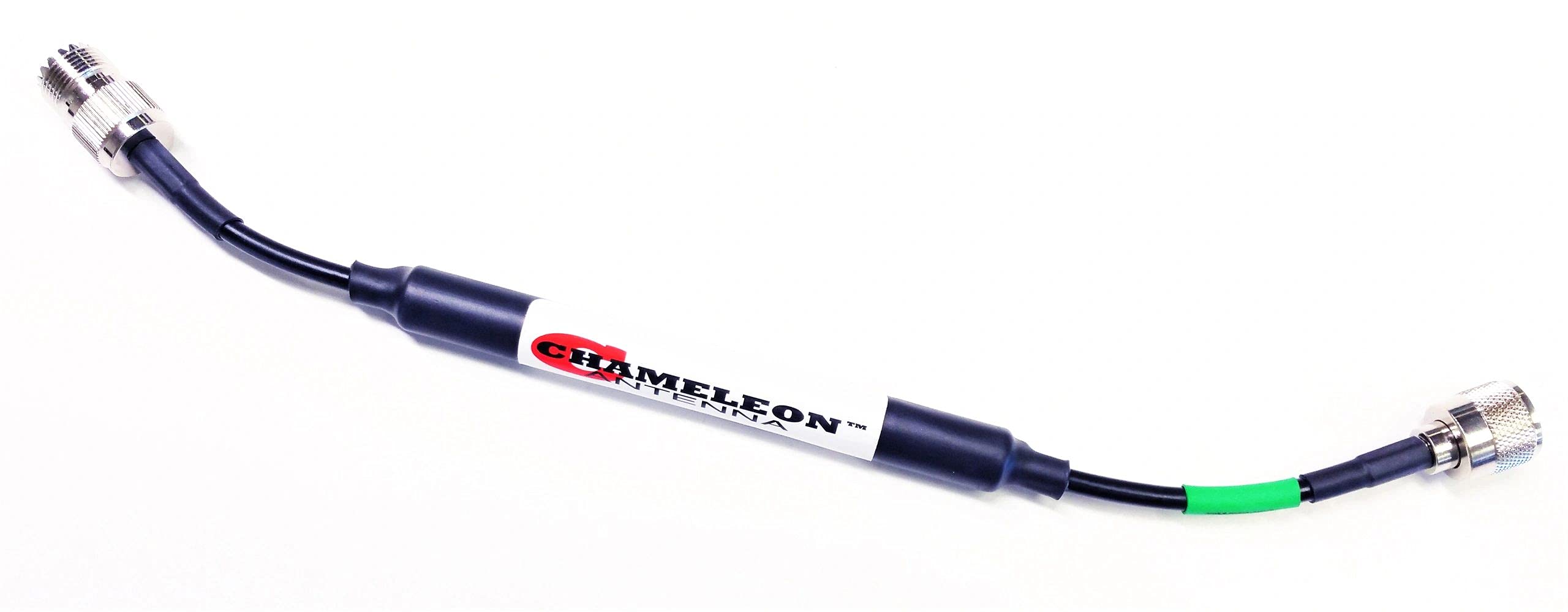 RFI-Choke 12" Coax Jumper with Ferrite Sleeve Beads to Prevent, Reduce or Totally Eliminate RFI