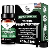 Foot Cure Toenail Fungus Treatment Extra Strength – Athletes Foot Treatment for Toenails, Restorative Nail Repair for Damaged Nails, Toenail Softener with Tea Tree Oil & Oregano Oil - Made in USA