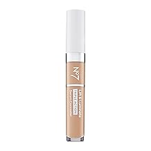 No7 Lift & Luminate Triple Action Serum Concealer - Light Medium - Anti Aging Liquid Concealer Makeup for Blemishes & Dark Circles - Medium to Full Coverage Concealer for Face 8ml