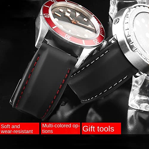 Bracelet montre 24mm silicone souple pour remplacer un modèle usé - 3