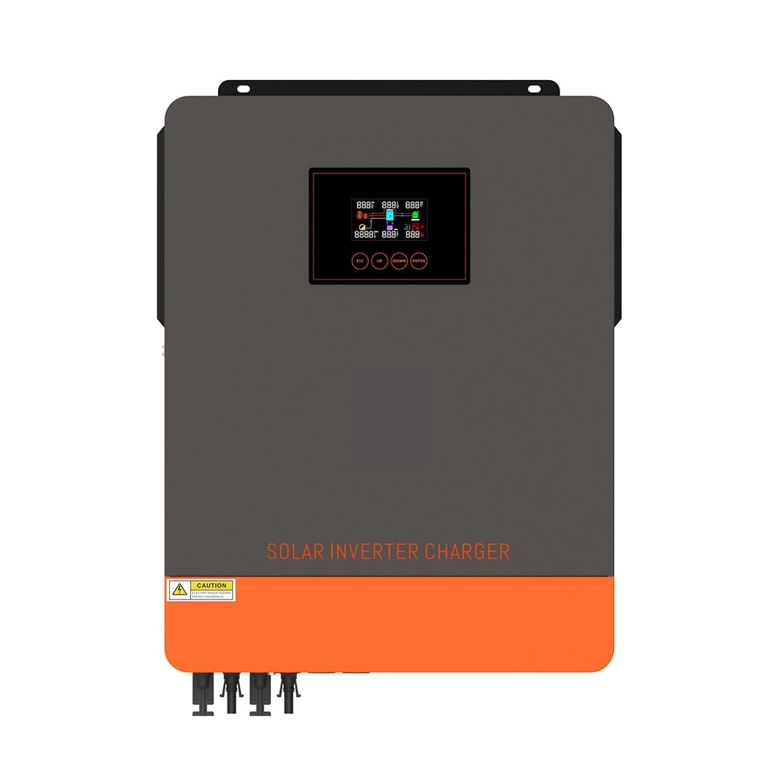 Hybrydowy Falownik Solarny 10.2KW 8.2KW 6.2KW Hybrydowy Falownik Solarny Z Funkcją Sieciową I Wzmacniaczem Na Sieci Oraz MPPT 180A 160A 120A Kontroler Ładowarki Słonecznej(8.2KW WIthout WIFI)