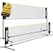 Boulder Portable Badminton Net Set - 10-FT Mini Net for Tennis, Soccer Tennis, Pickleball, Kids Volleyball - Easy Setup Nylon Sports Net with Poles - for Indoor or Outdoor Court, Beach, Driveway