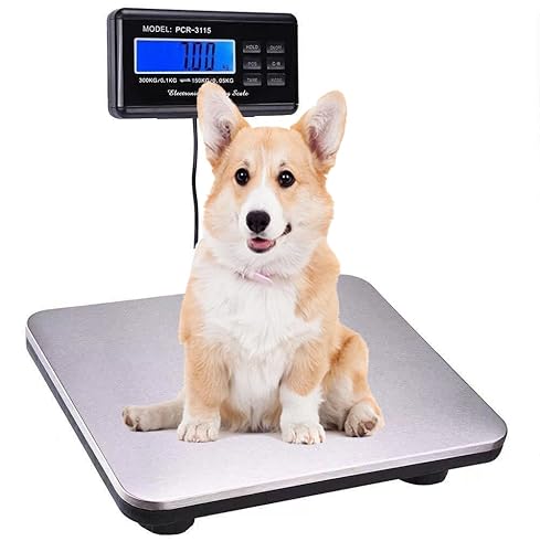 Digital ScaleElectronic ScaleAnimal ScaleDog ScaleShipping ScaleStainless Steel ScalesMultifunctional Scale High-Precision 660Lbs x 02Lbs 15x12
