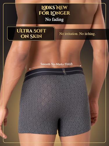Image of Macroman M-Series MW Signature Collection By Rohit Bal Premium Modal, Spandex Mens Trunks