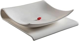 Crockery Ceramic Dinner Plates, Dessert Tray, Housewares, Modern Irregular Shape, Steak Plates, Hotel Restaurant, Sushi Sashimi Plate Set (12 Inches)