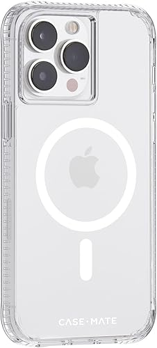 Miniatura 2 de Case-Mate Tough Plus - Funda magnética transparente para iPhone 14 Pro Max de 6.7 pulgadas, protección contra caídas de 15 pies, apta para MagSafe