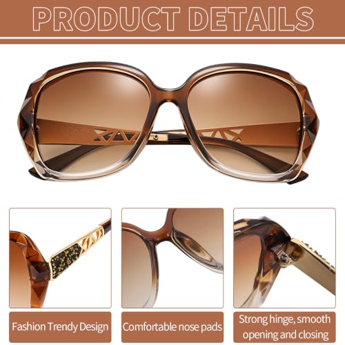 Image of DragonflyDreams Women Large Sunglasses, UV 400 Glasses